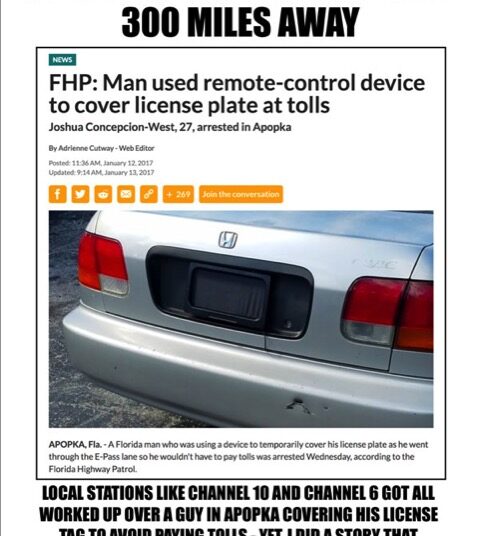 Local Tv Stations All Worked Up Over A Crime Committed 300 Miles Away Stations