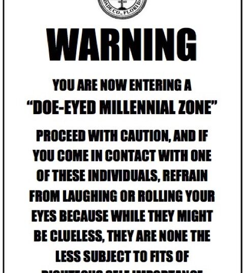 Doe eyed millennials