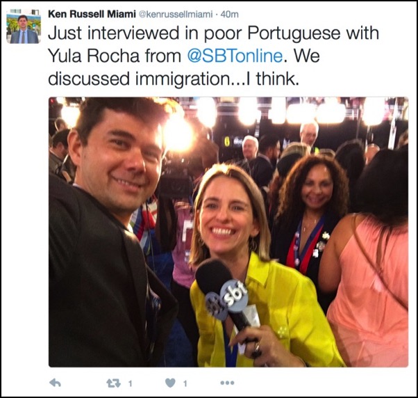 The Commissoner Trolled The Democratic Convention Sucking Up And Taking &Quot;Selfies&Quot; In An Effort To Turn Himself Into Miami'S Next Political Media Whore Nnn florida news commissoner