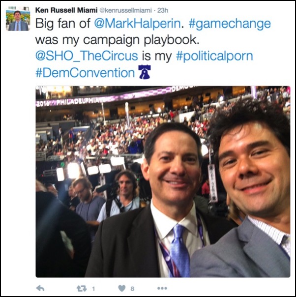 The Commissoner Trolled The Democratic Convention Sucking Up And Taking &Quot;Selfies&Quot; In An Effort To Turn Himself Into Miami'S Next Political Media Whore Sss florida news commissoner